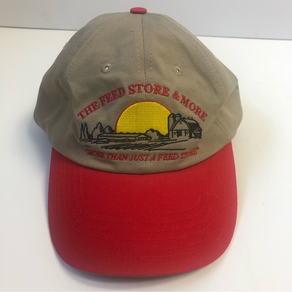 The feed store adjustable hat.
